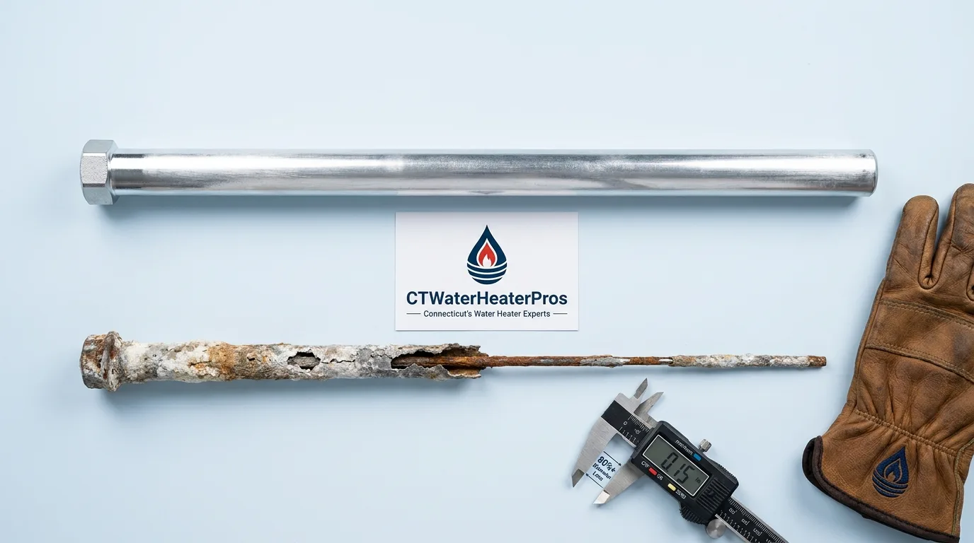 Water heater anode rod maintenance in Windsor, CT