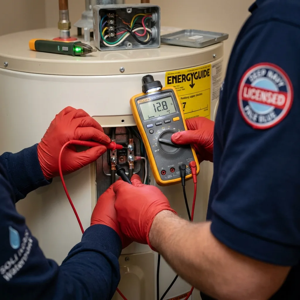 Water heater repair diagnostics in Windsor, CT